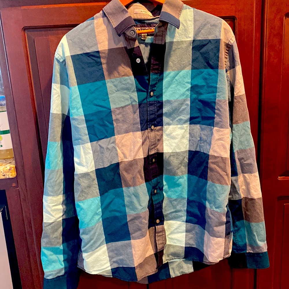 Men’s Express Long Sleeve Button Down Shirt